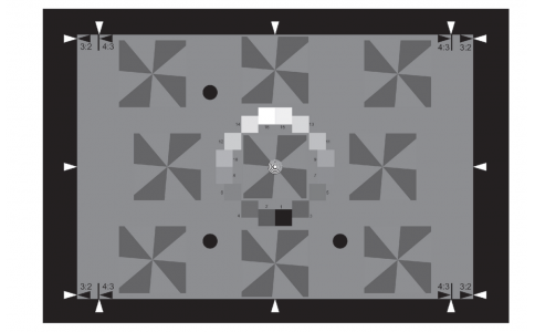 ISO12233 2023年版分辨率測(cè)試卡