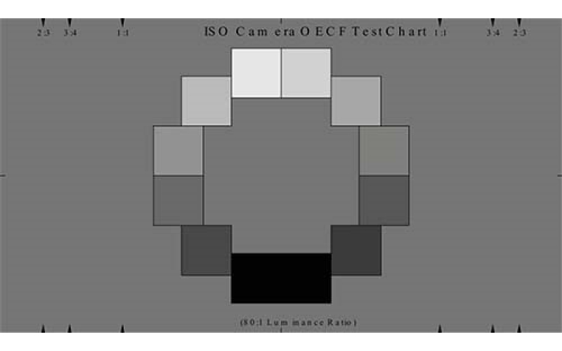 TE197-Q 攝像頭OECF評價Chart圖