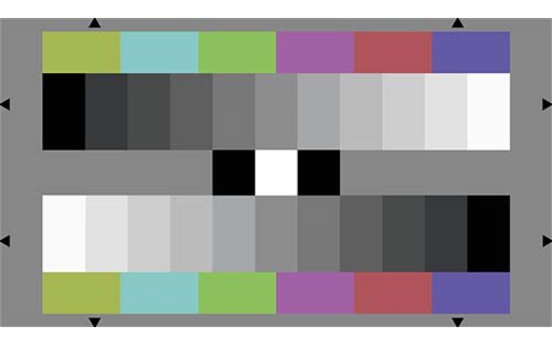 TE232-Q 灰階、色彩Chart圖